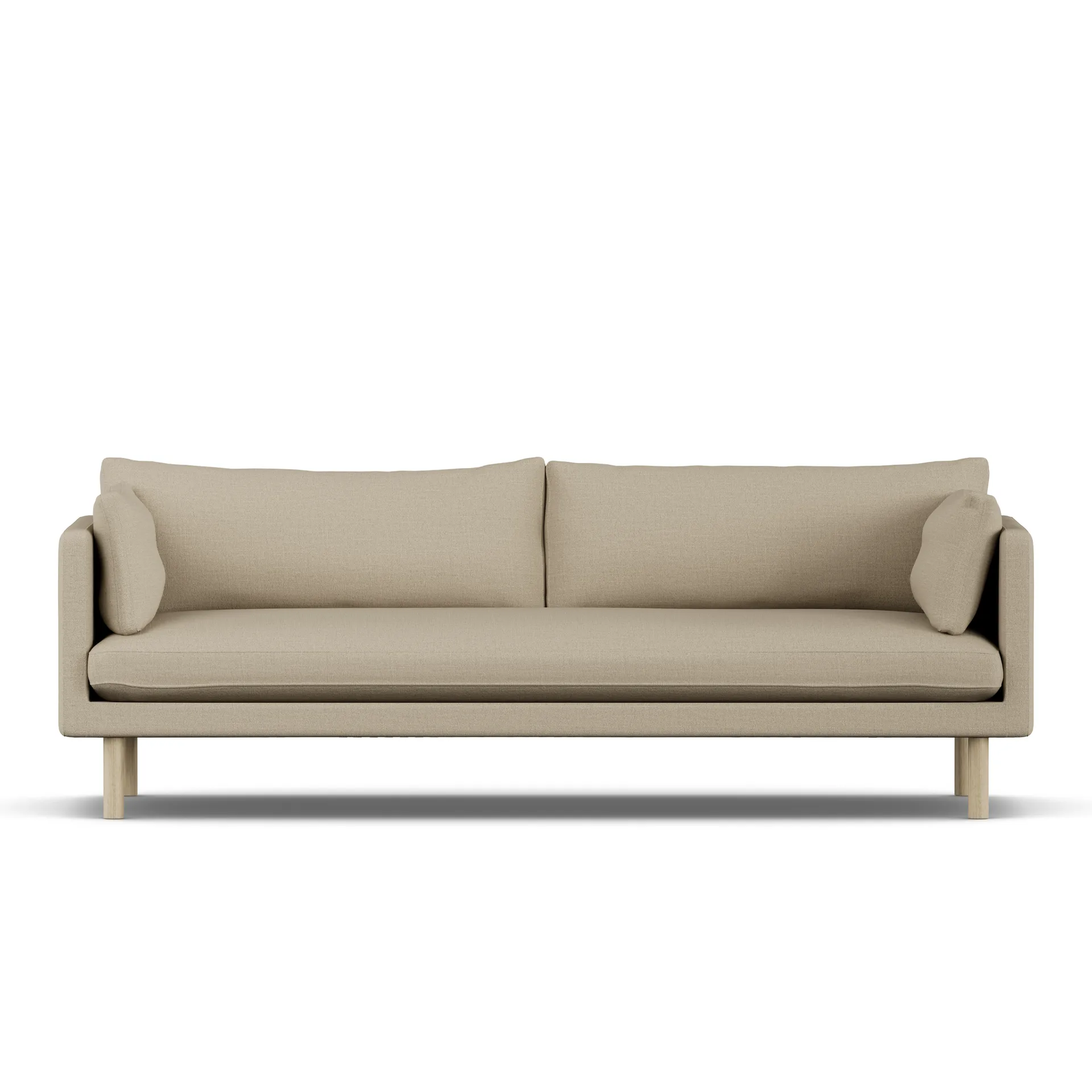 Linnevik Sofa, Same Sand 6672-Eiche weiß geölt, 4-sitzig 1898