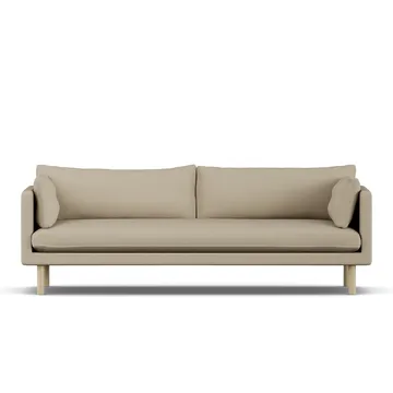 Linnevik Sofa - Same Sand 6672-Eiche weiß geölt, 4-sitzig - 1898