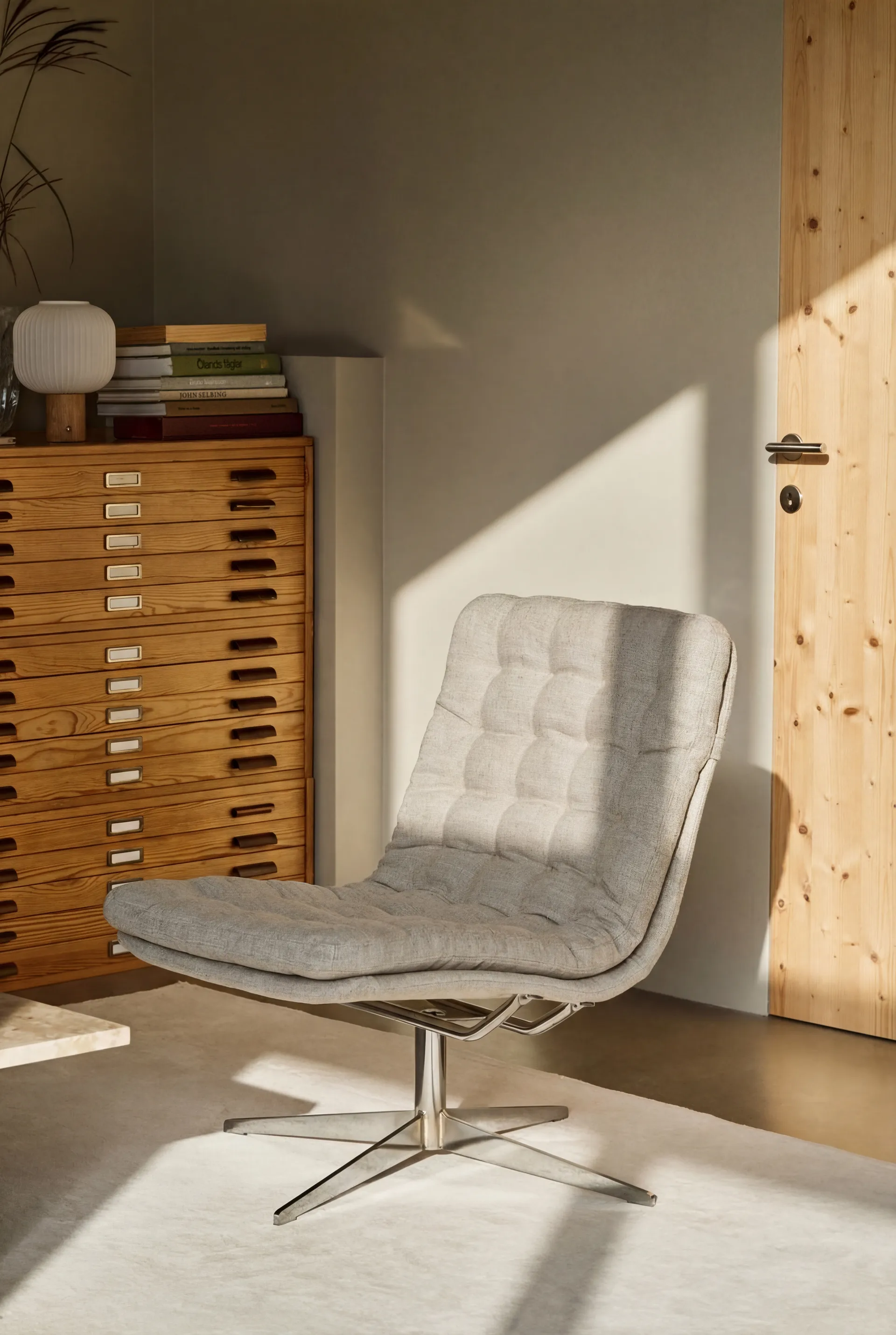 Loholm Sessel mit Drehfunktion, Bern Beige 0341 1898