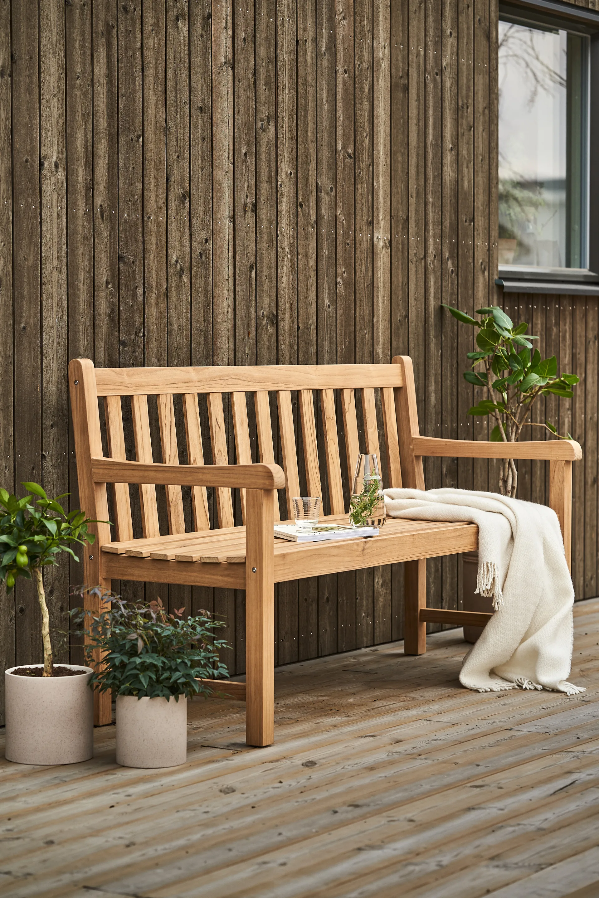 Lövhult Gartenbank, Teak 1898