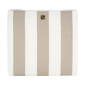 Lunda Kissen 42x45 cm - Taupe striped - 1898