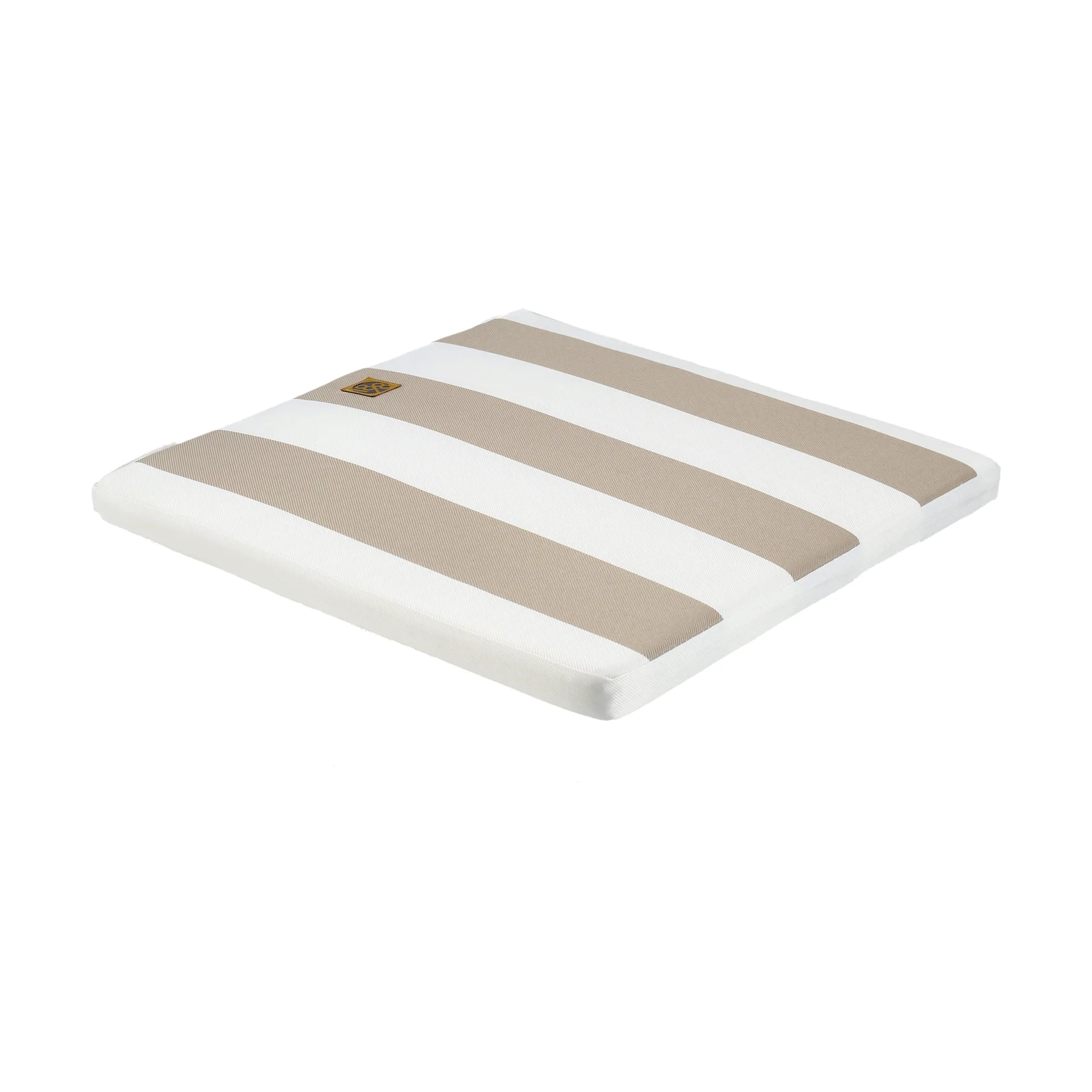 Lunda Kissen 42x45 cm, Taupe striped 1898