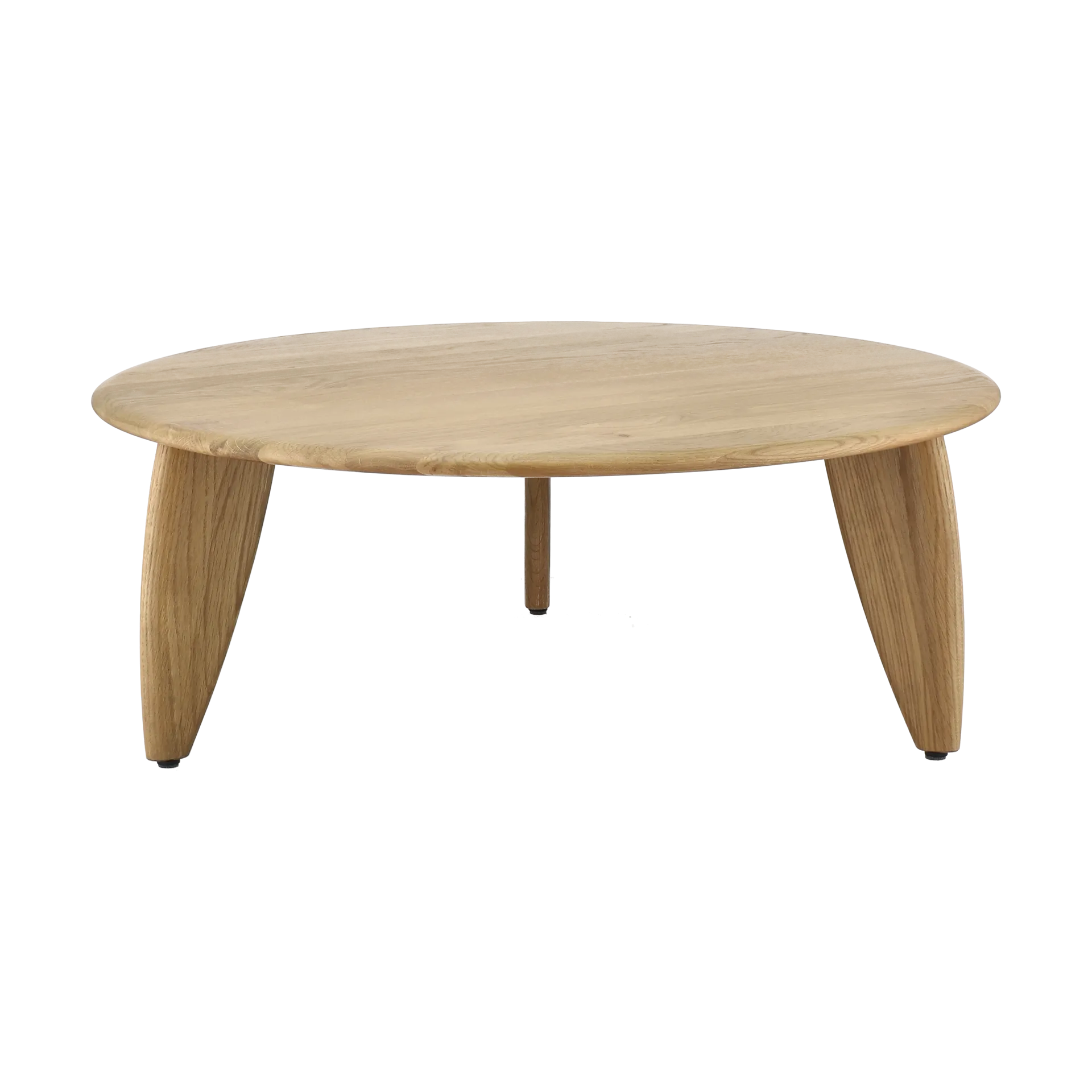 Lyckeby Couchtisch Ø80x29 cm, Natur lackierte Eiche 1898