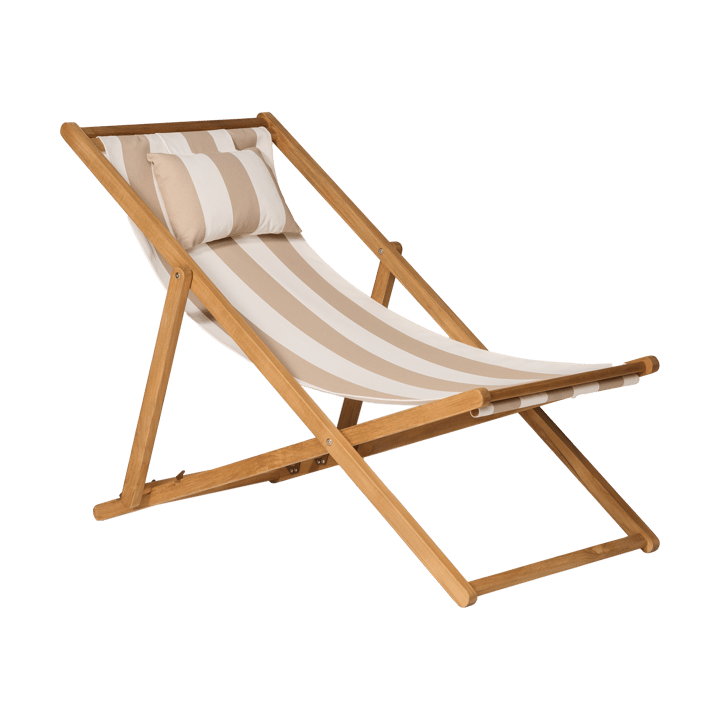 Lyckesand Sonnenliege - Teak-beige - 1898