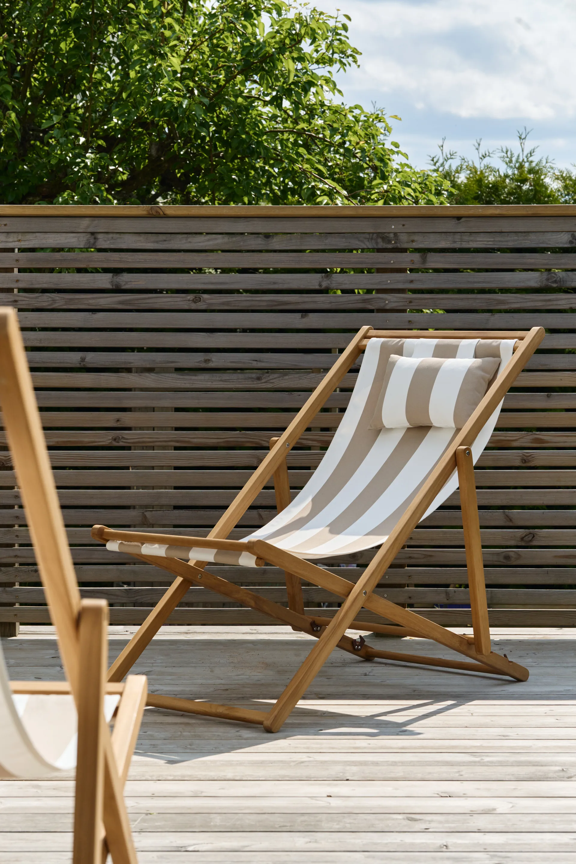 Lyckesand Sonnenliege, Teak-beige 1898