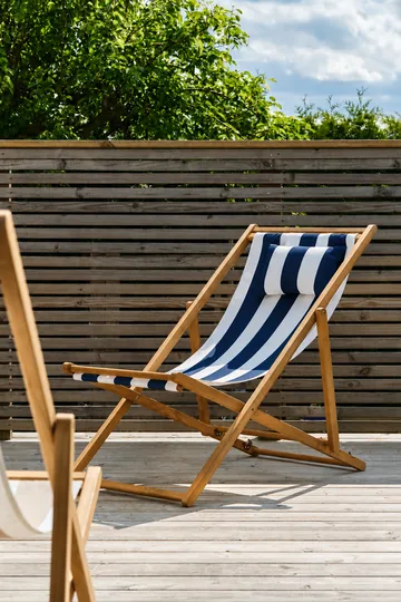 Lyckesand Sonnenliege - Teak-blue - 1898
