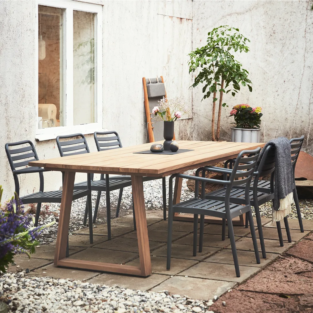 Messina Armlehnstuhl, Anthracite 1898