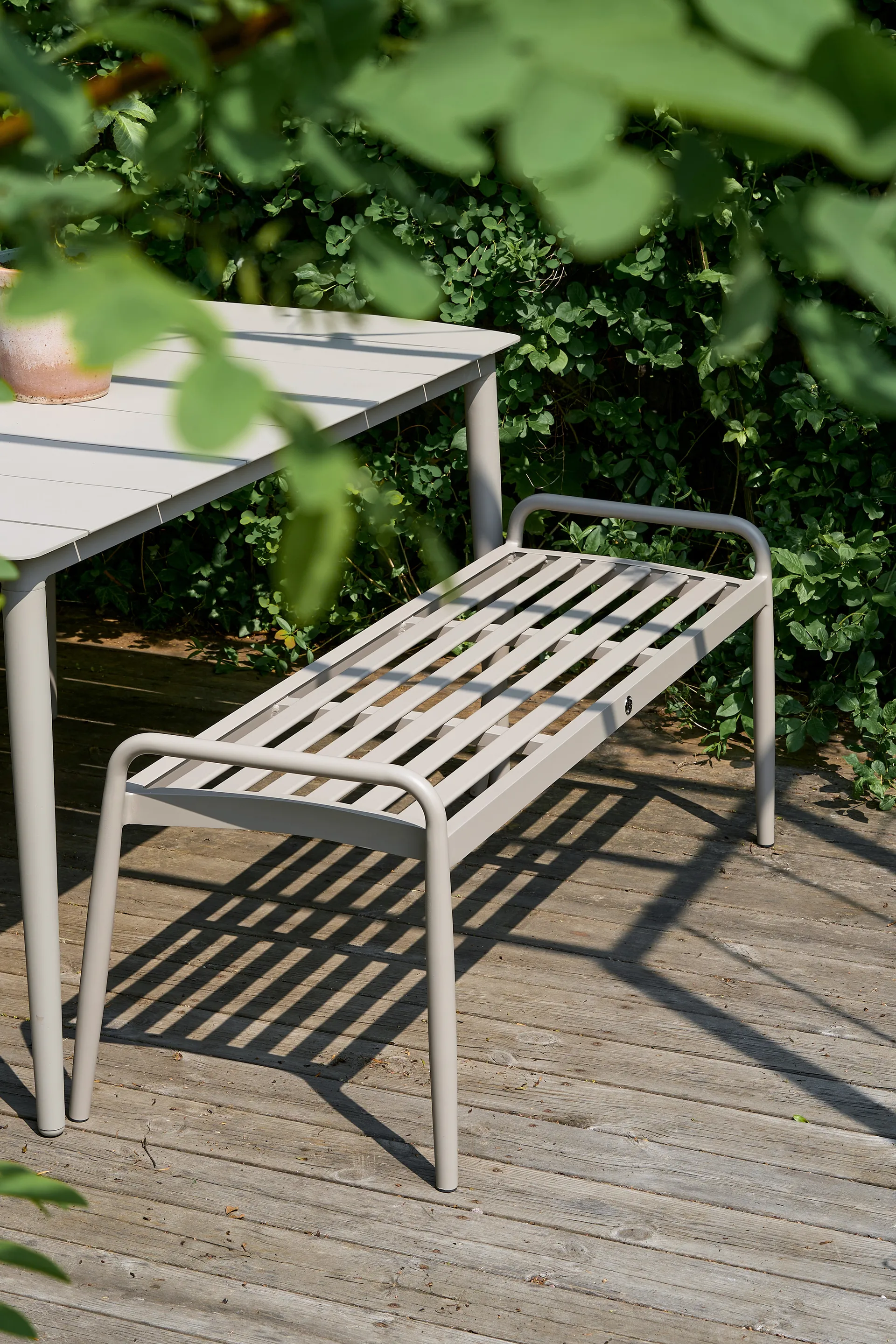 Messina Bank 51x124 cm, Taupe 1898