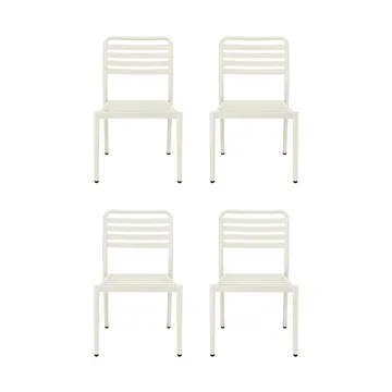 Messina Stuhl, Off white, 4er-Pack - 1898