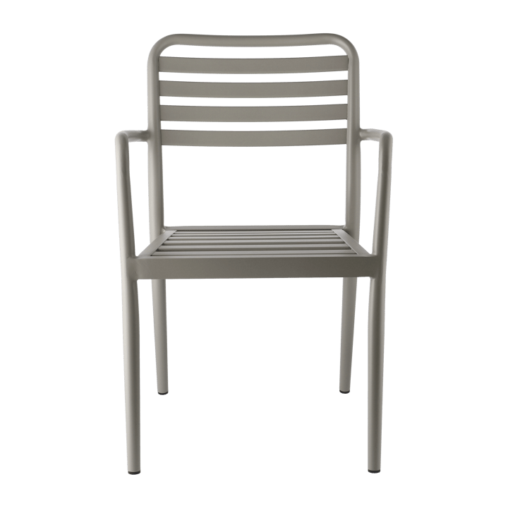 Messina Stuhl - Taupe, Aluminium - 1898