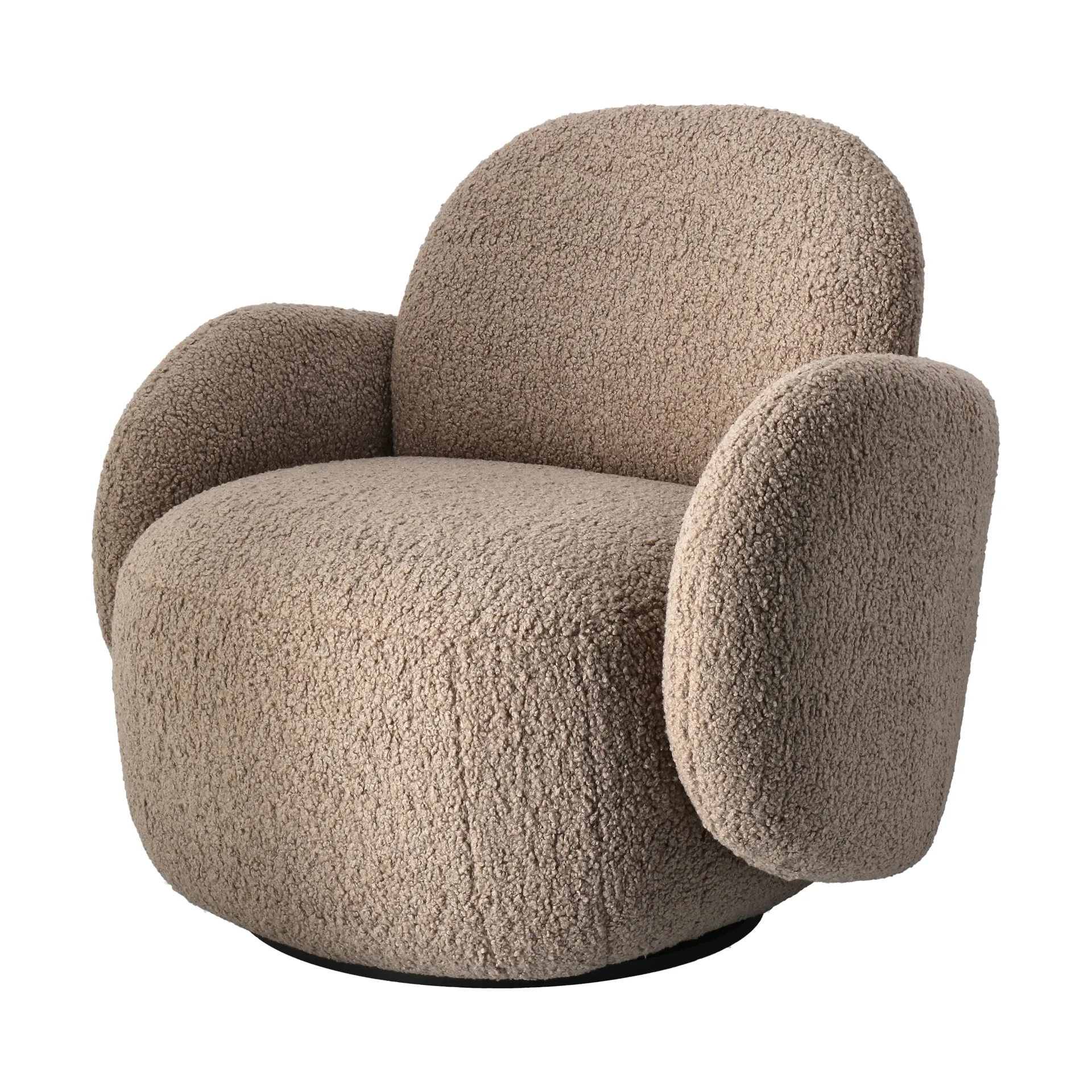 Mo Sessel mit Drehfunktion, Glore brown 1898