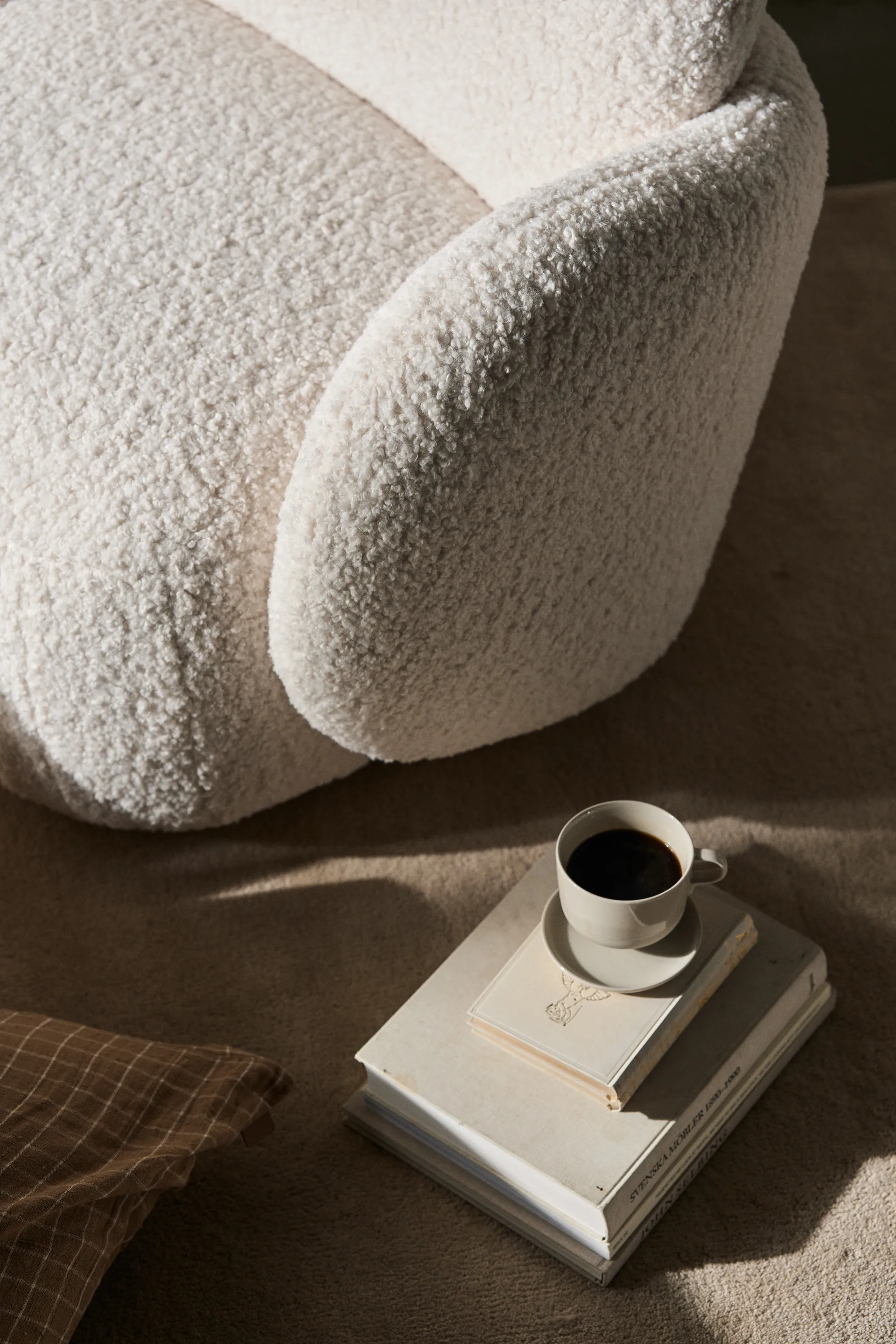 Mo Sessel mit Drehfunktion, Glore White 1243 1898