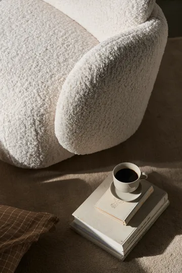 Mo Sessel mit Drehfunktion - Glore White 1243 - 1898