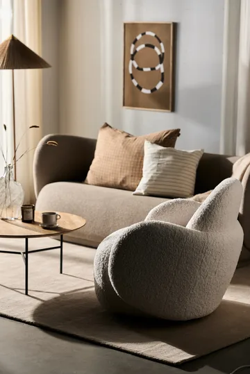 Mo Sessel mit Drehfunktion - Glore White 1243 - 1898