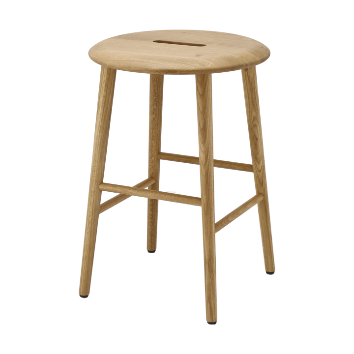 Norrabo Hocker 45 cm - Natur lackierte Eiche - 1898