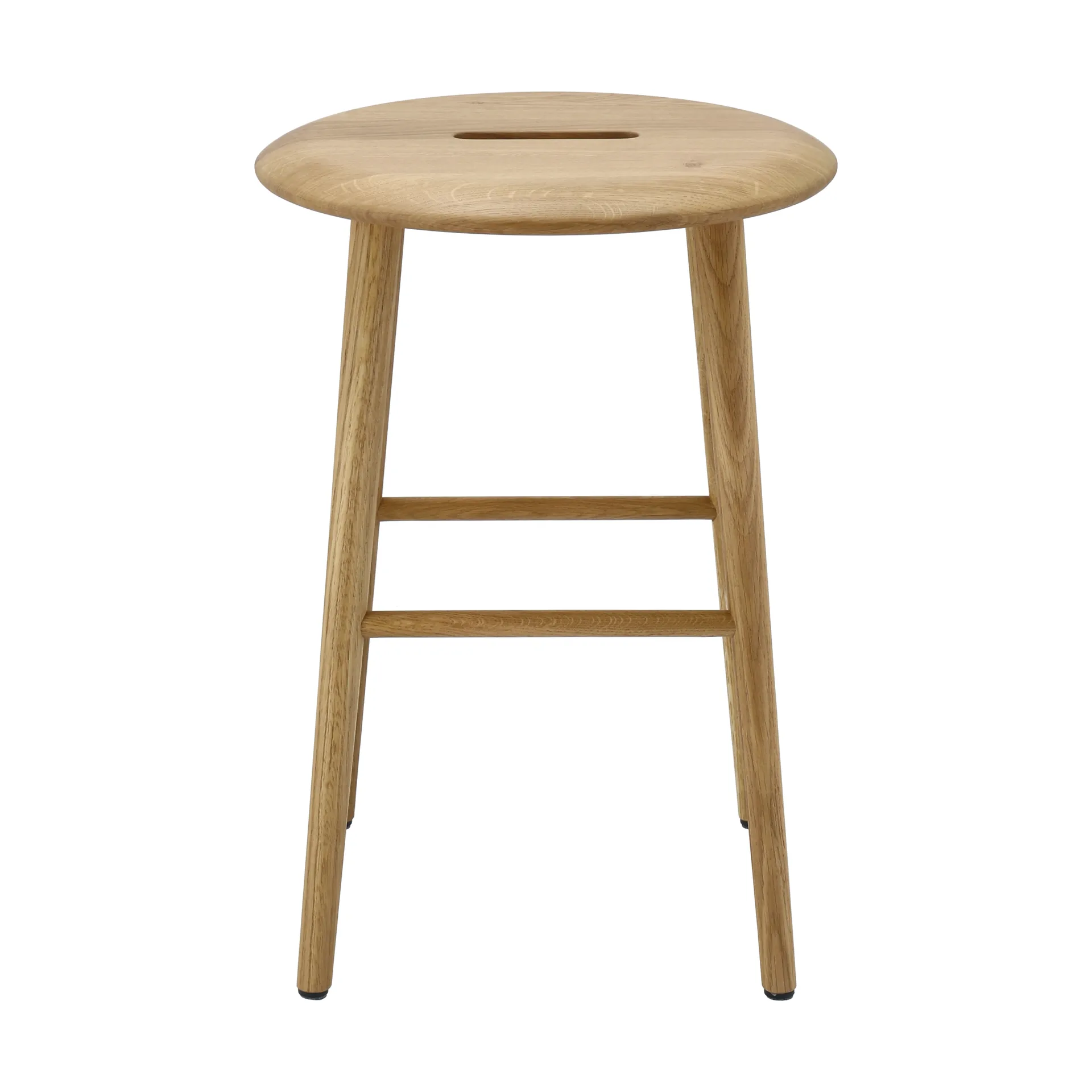 Norrabo Hocker 45 cm, Natur lackierte Eiche 1898