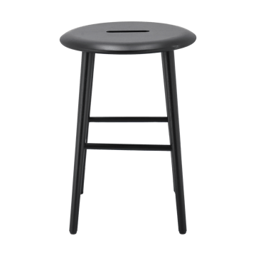 Norrabo Hocker 45 cm - Schwarz lackierte Eiche - 1898