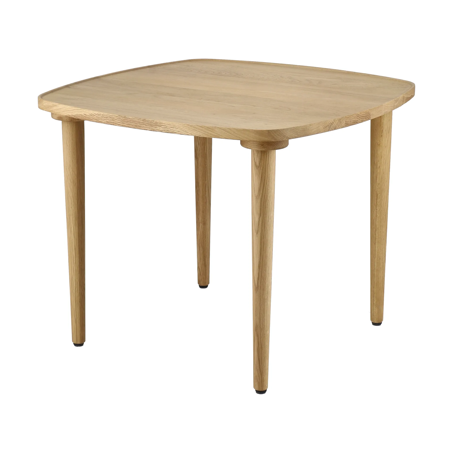 Nyhem Couchtisch 59x59x47 cm, Natur lackierte Eiche 1898