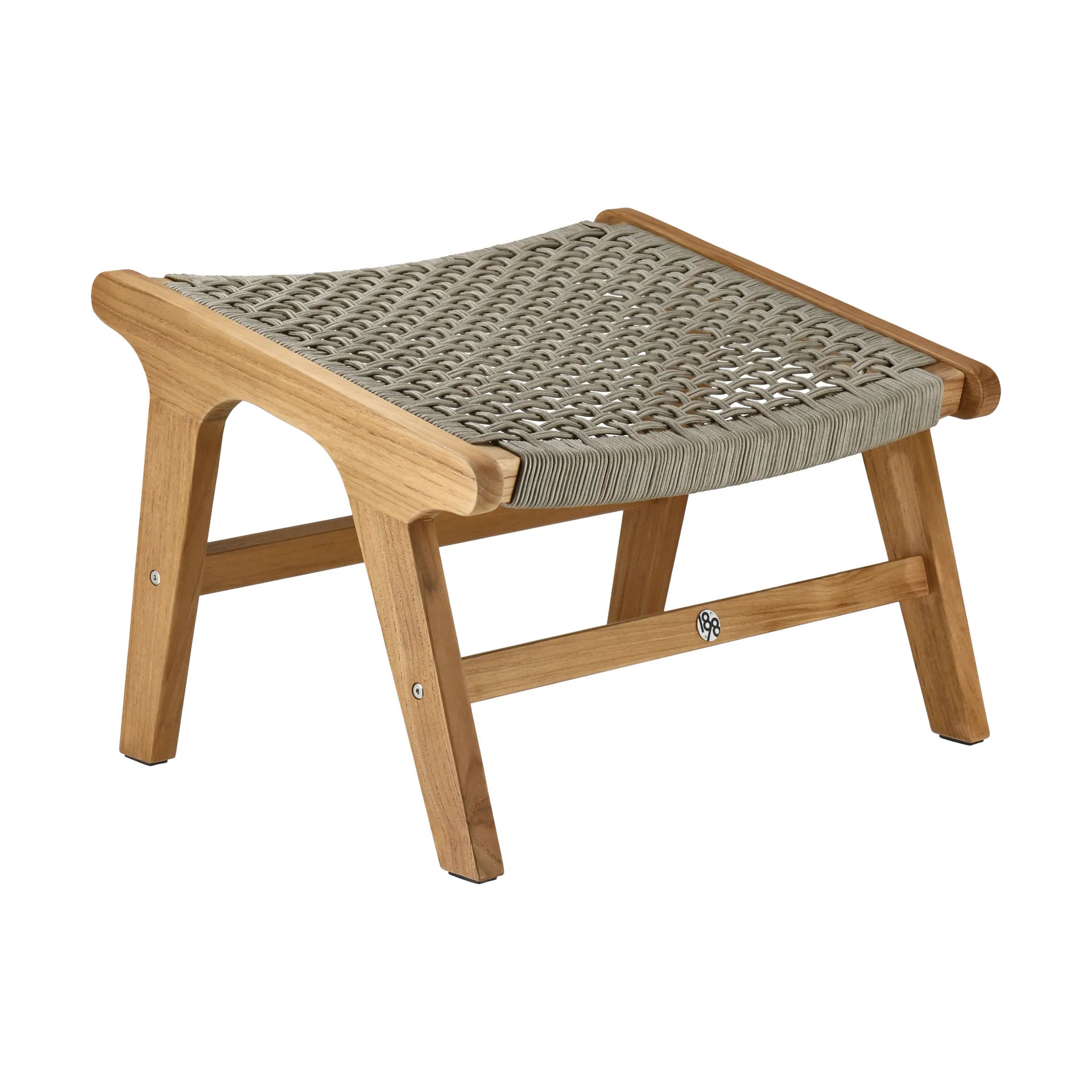 Sandvik Fußhocker, Teak 1898