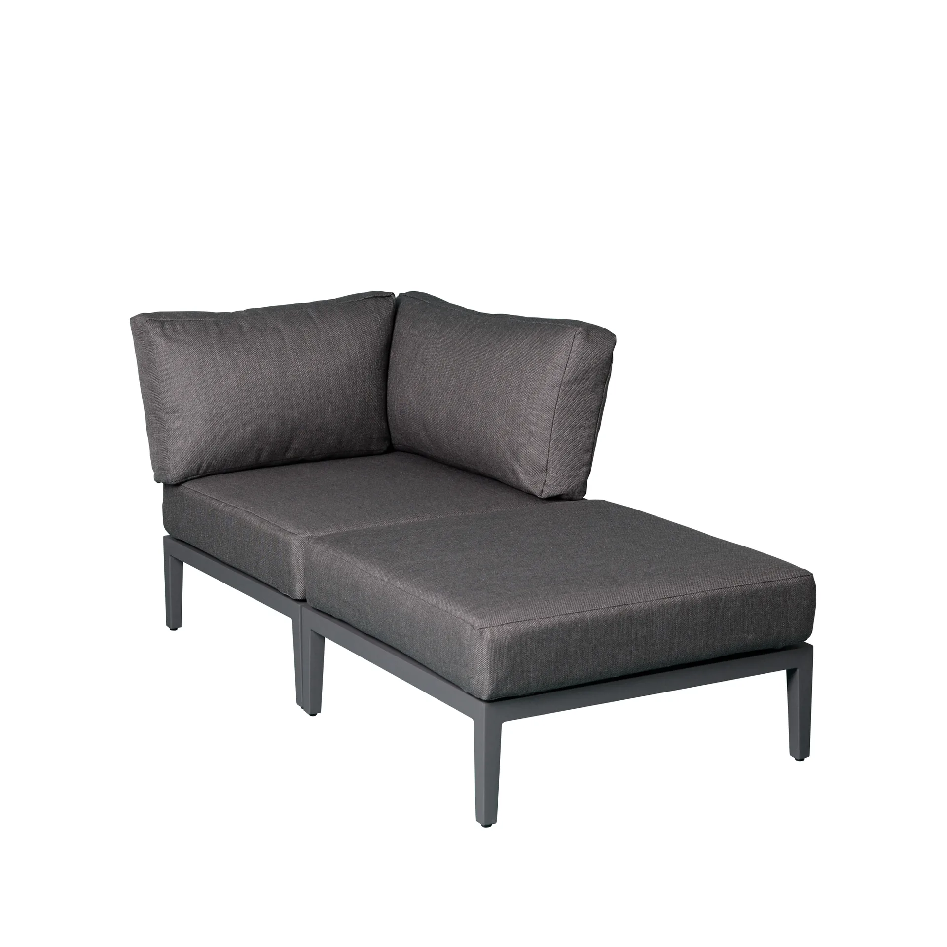 Santander Modulsofa Eckmodul, Grau 1898
