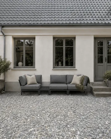 Santander Modulsofa Eckmodul - Grau - 1898