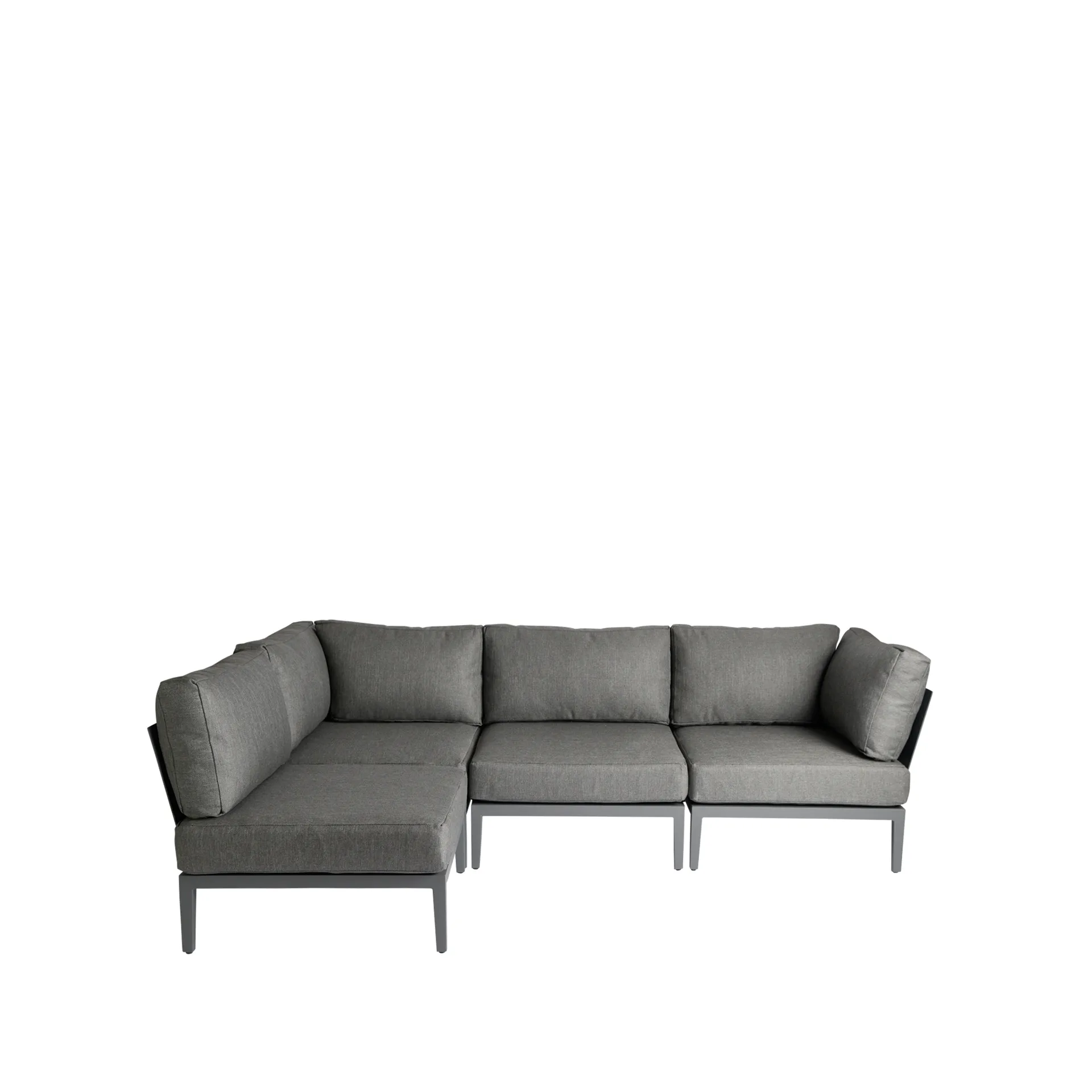 Santander Modulsofa Mittelmodul, Grau 1898