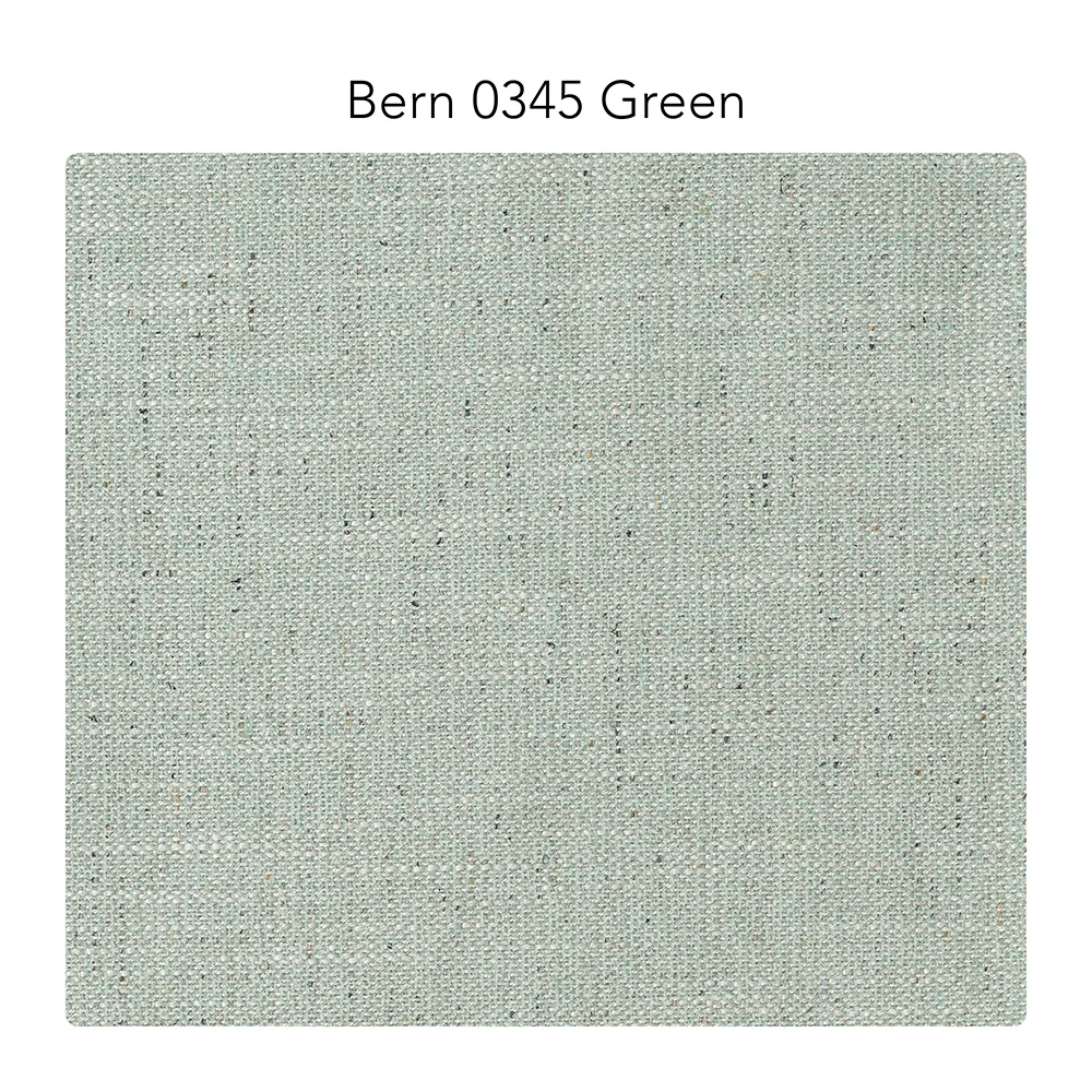 Sjövik 2,5-Sitzer Sofa, Bern 0345 green, Eichenholzbeine weiß geölt 1898