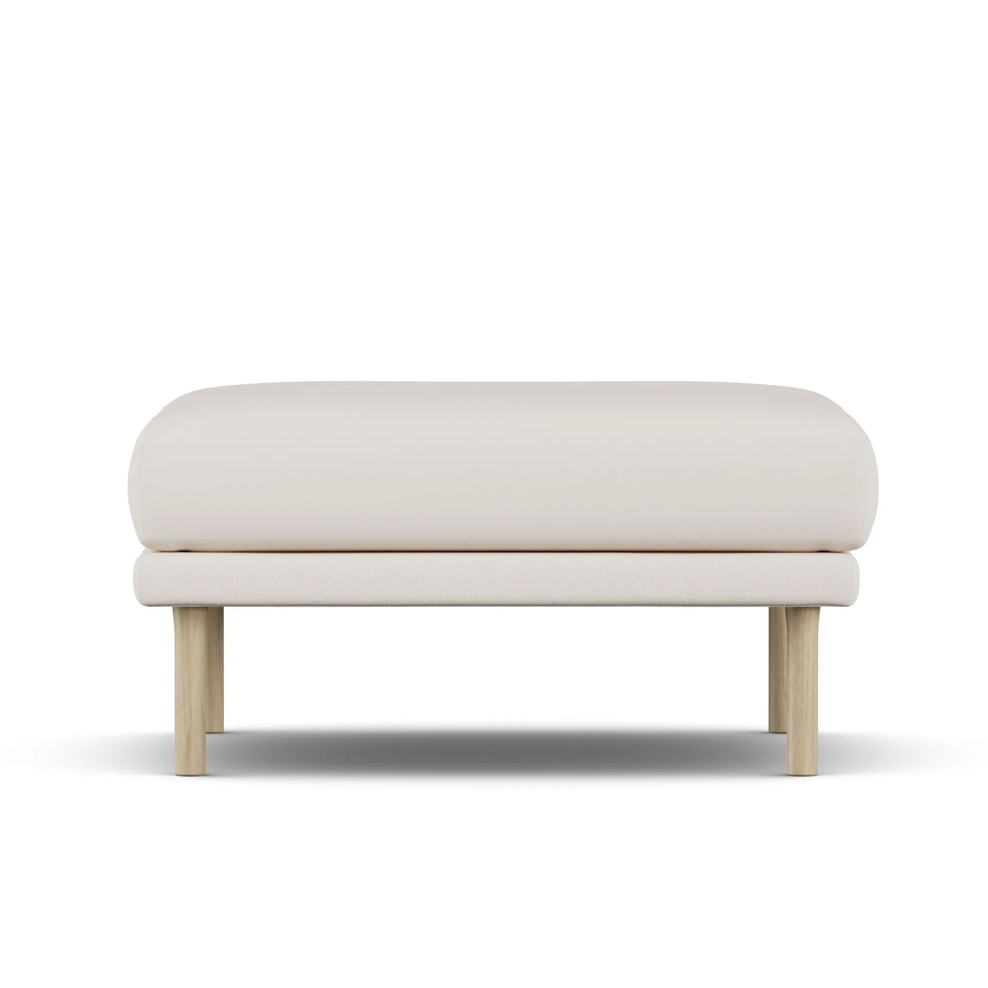 Sjövik Fußhocker, Caleido Beige 9600-Eiche weiß geölt 1898
