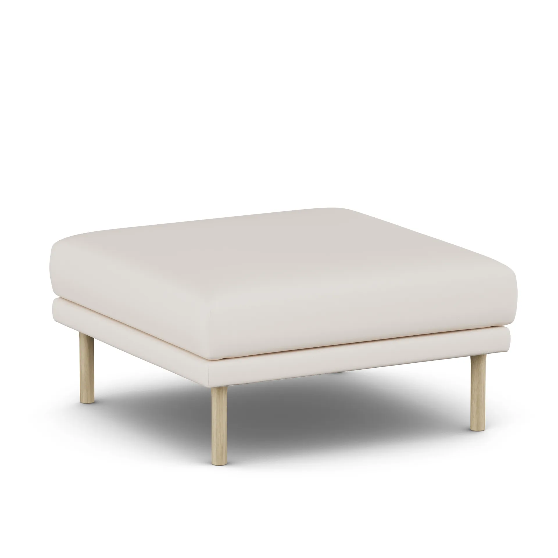 Sjövik Fußhocker, Caleido Beige 9600-Eiche weiß geölt 1898