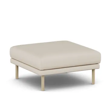 Sjövik Fußhocker - Same Beige 6670-Eiche weiß geölt - 1898