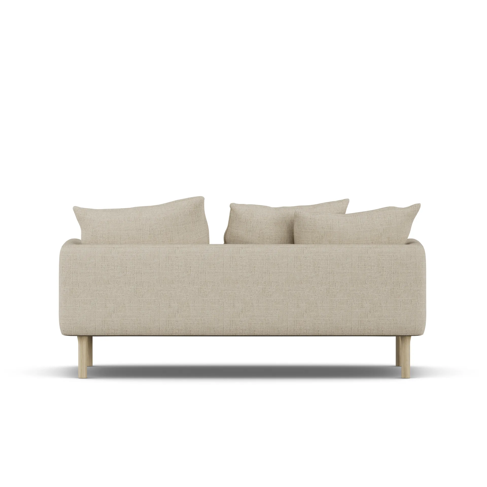 Sjövik Sofa, Bern Beige 0341-Eiche weiß geölt, 2,5-sitzig 1898