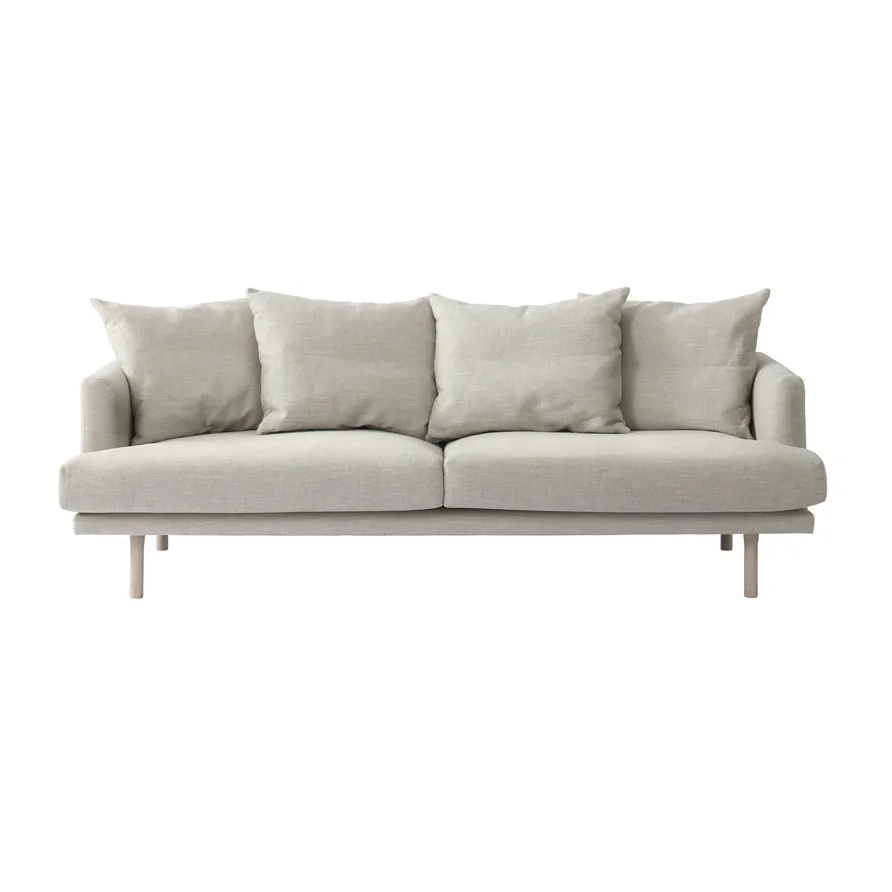 Sjövik Sofa, Bern Beige 0341-weissgeölte Eiche, 3-sitzige 1898