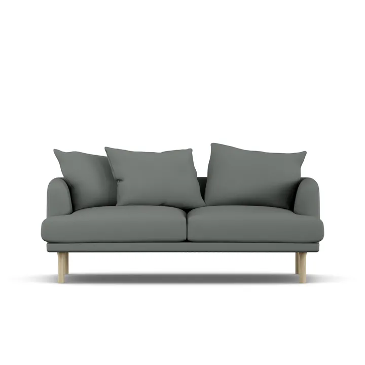 Sjövik Sofa - Caleido Grey 1240-Eiche weiß geölt, 2,5-sitzig - 1898