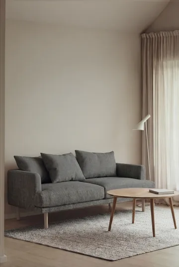 Sjövik Sofa - Caleido Grey 1240-Eiche weiß geölt, 2,5-sitzig - 1898