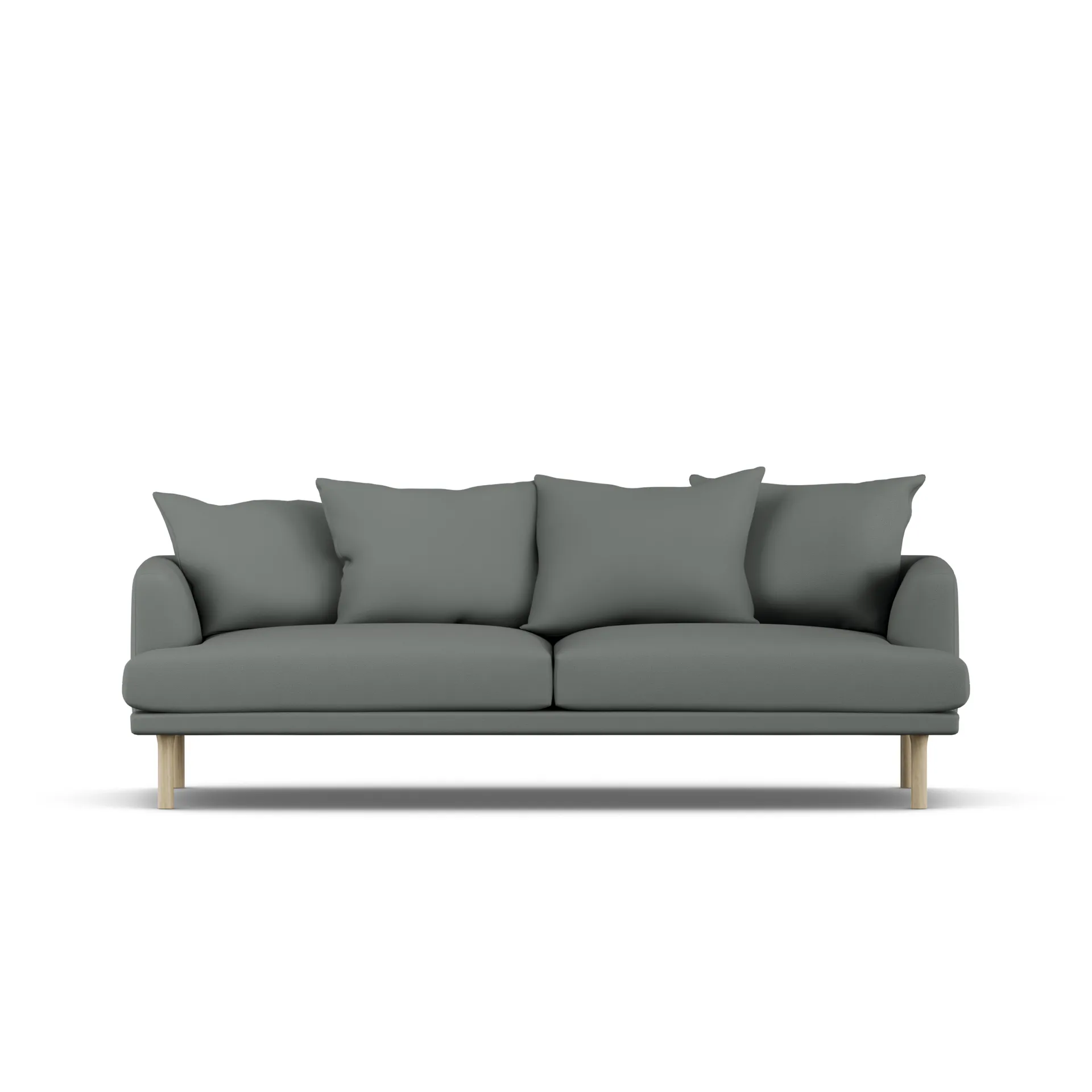 Sjövik Sofa, Caleido Grey 1240-Eiche weiß geölt, 3-sitzig 1898