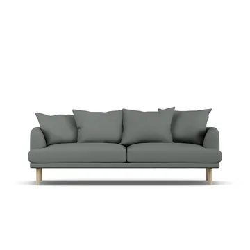 Sjövik Sofa - Caleido Grey 1240-Eiche weiß geölt, 3-sitzig - 1898