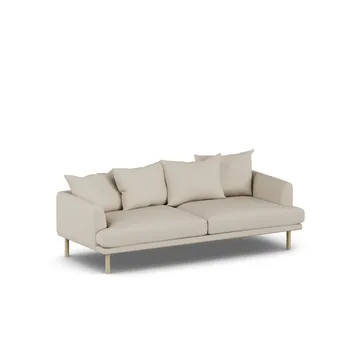 Sjövik Sofa - Jump Beige 1956-Eiche weiß geölt, 3-sitzig - 1898