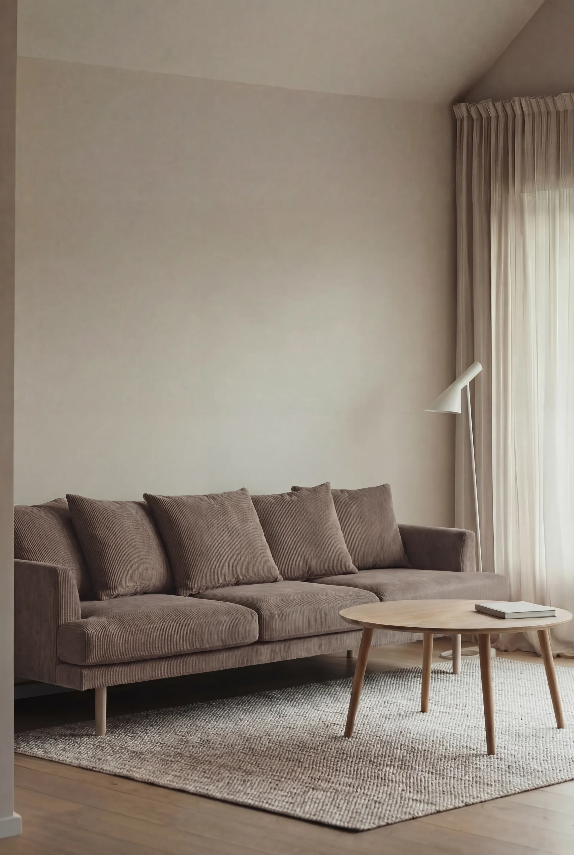 Sjövik Sofa, Jump Brown 1955-Eiche weiß geölt, 3,5-sitzig 1898