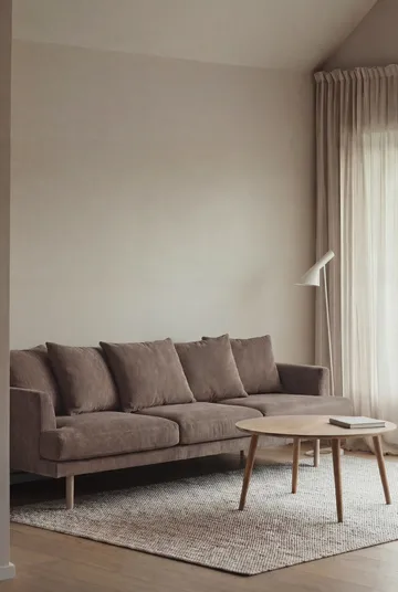 Sjövik Sofa - Jump Brown 1955-Eiche weiß geölt, 3,5-sitzig - 1898