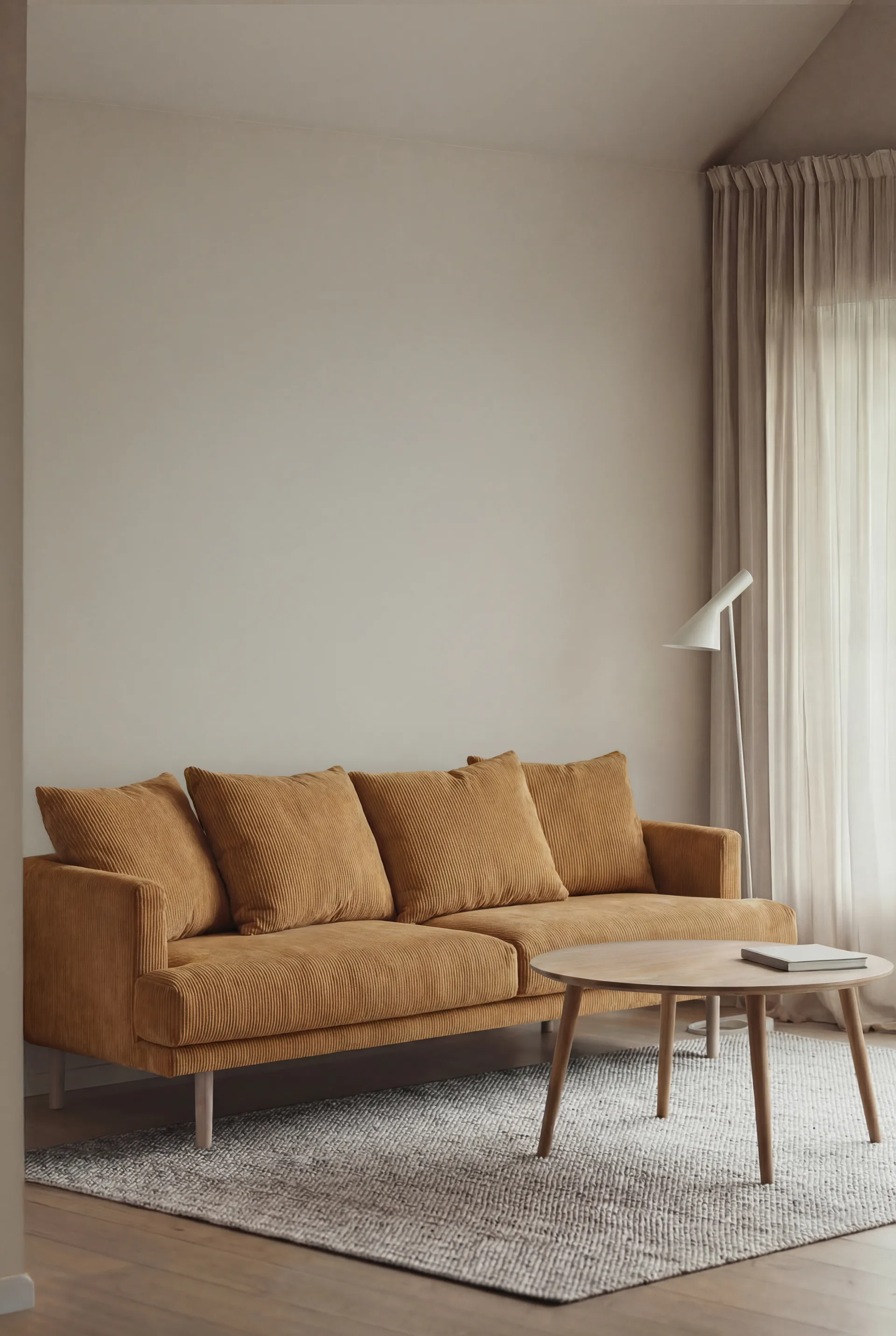 Sjövik Sofa, Jump Honey 1959-Eiche weiß geölt, 3-sitzig 1898