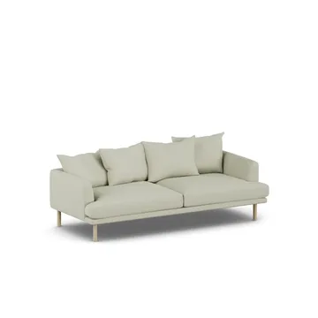 Sjövik Sofa - Luiza Beige 3981-Eiche weiß geölt, 3-sitzig - 1898