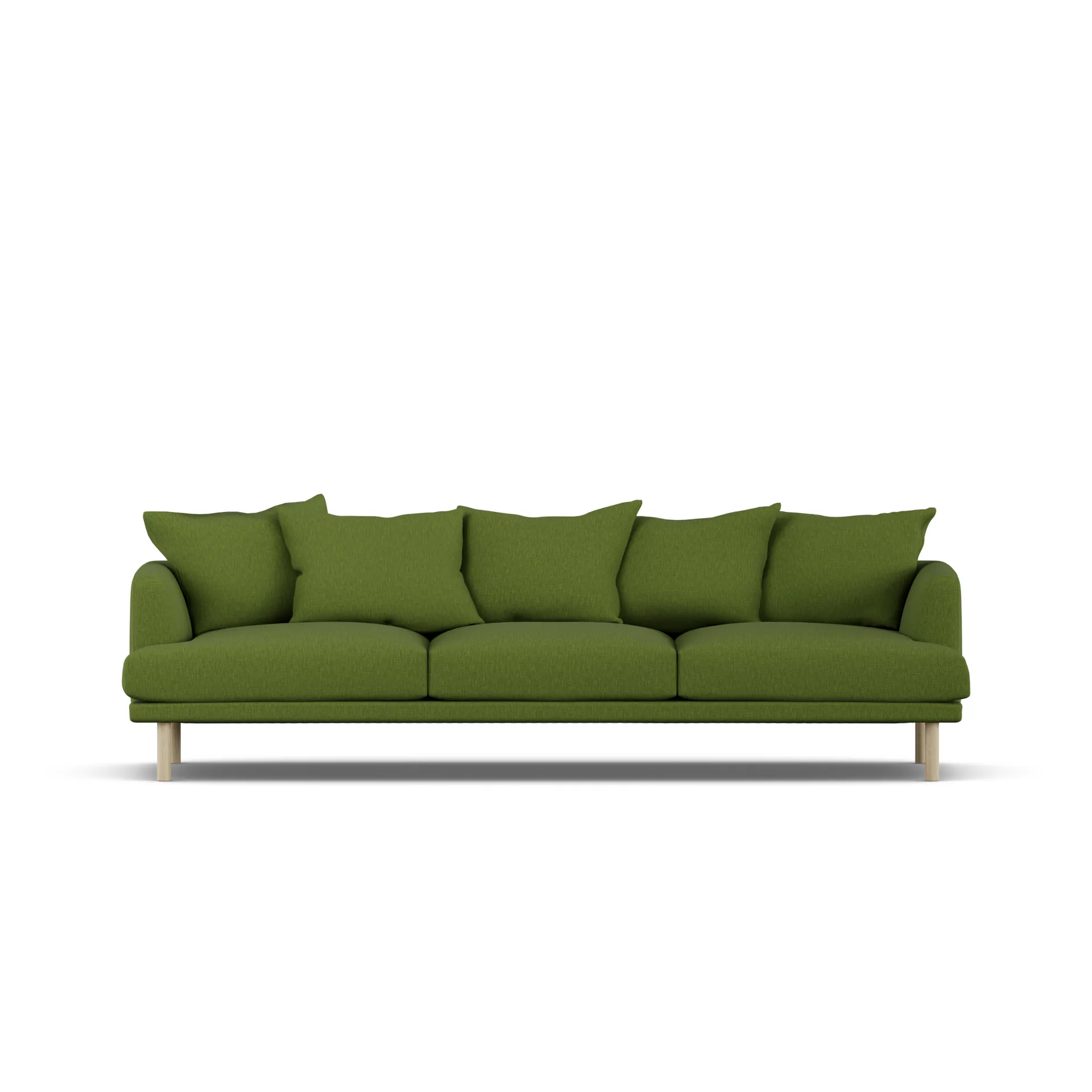 Sjövik Sofa, Luiza Green 3975-Eiche weiß geölt, 3,5-sitzig 1898