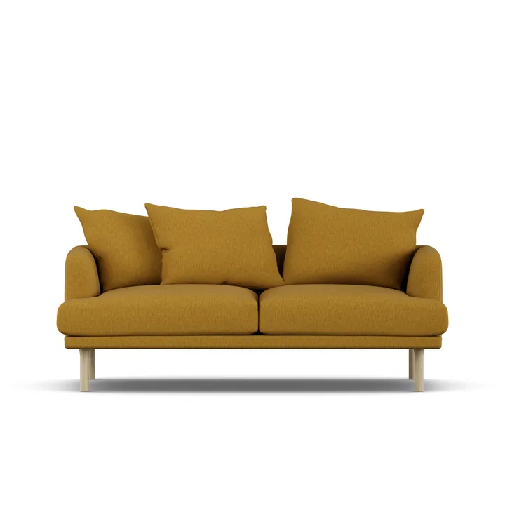 Sjövik Sofa - Luiza Mustard 3972-Eiche weiß geölt, 2,5-sitzig - 1898