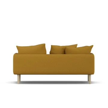 Sjövik Sofa - Luiza Mustard 3972-Eiche weiß geölt, 2,5-sitzig - 1898