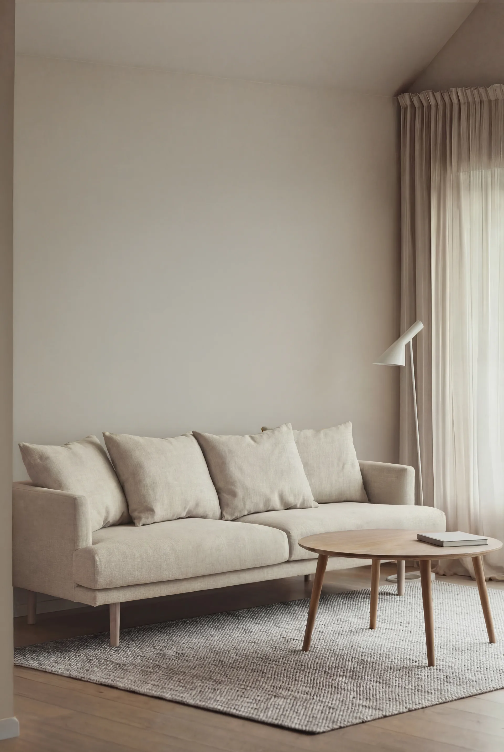 Sjövik Sofa, Oslo Nature 1540-Eiche weiß geölt, 3-sitzig 1898