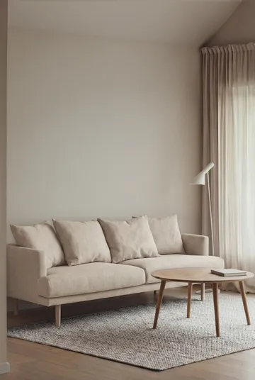 Sjövik Sofa - Same Beige 6670-Eiche weiß geölt, 3-sitzig - 1898