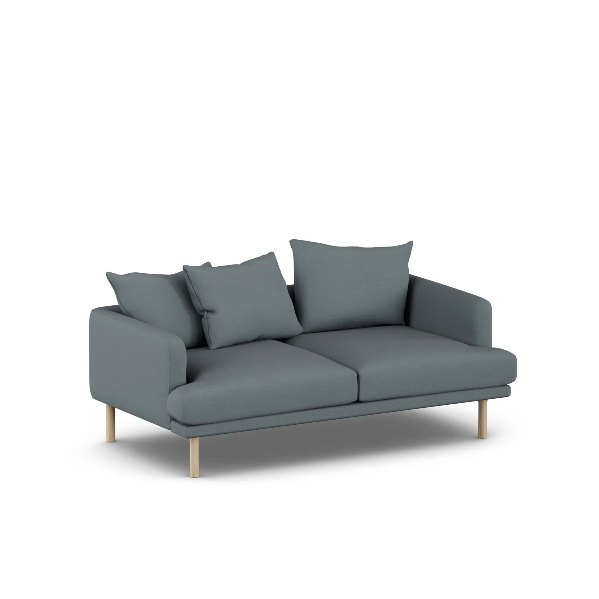 Sjövik Sofa, Same Blue 6678-Eiche weiß geölt, 2,5-sitzig 1898