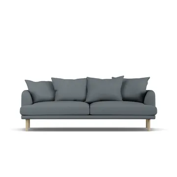 Sjövik Sofa - Same Blue 6678-Eiche weiß geölt, 3-sitzig - 1898