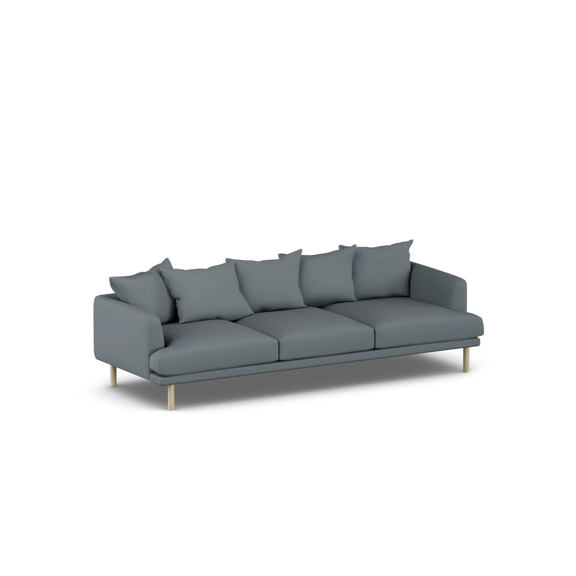 Sjövik Sofa, Same Blue 6678-Eiche weiß geölt, 3,5-sitzig 1898