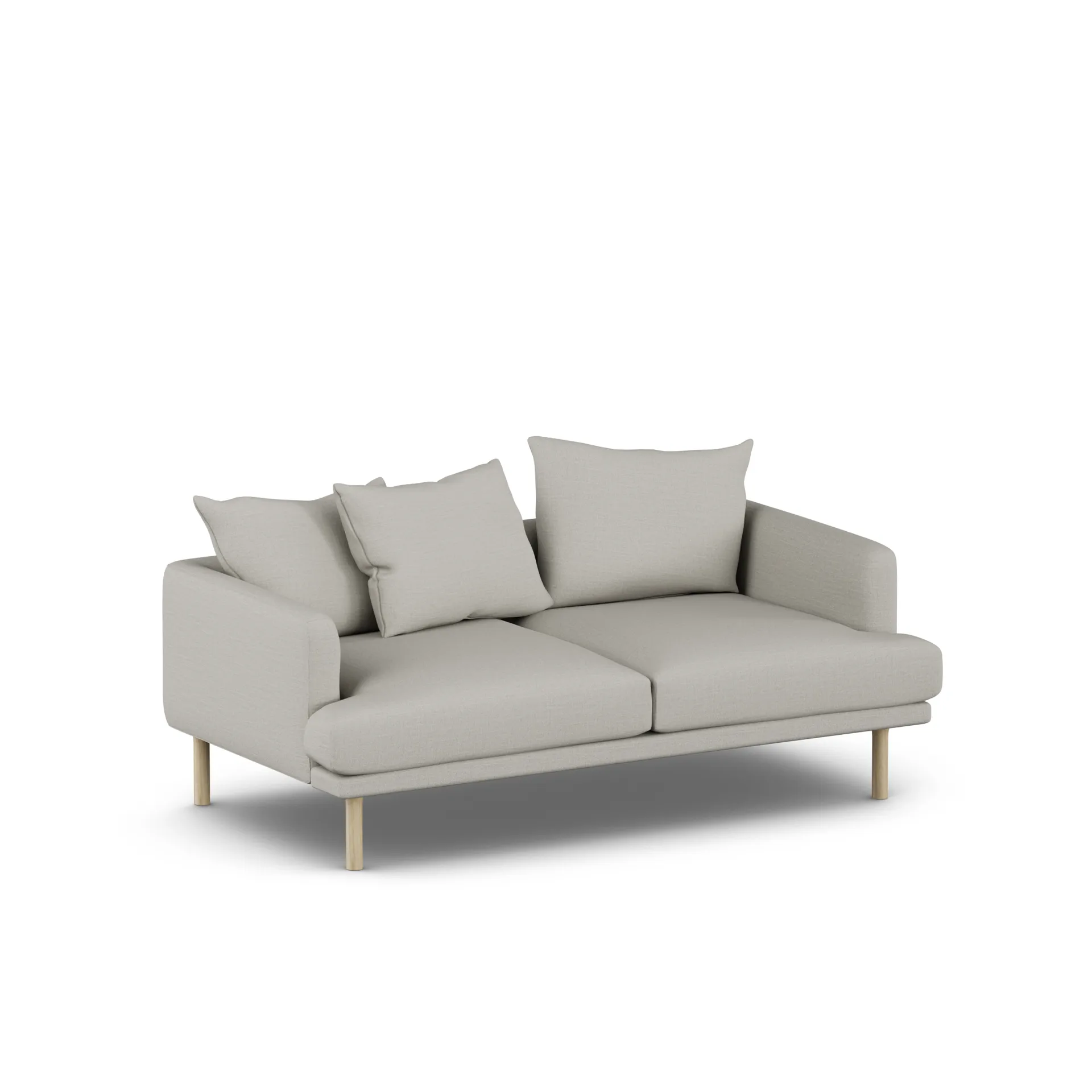 Sjövik Sofa, Same Grey 6673-Eiche weiß geölt, 2,5-sitzig 1898